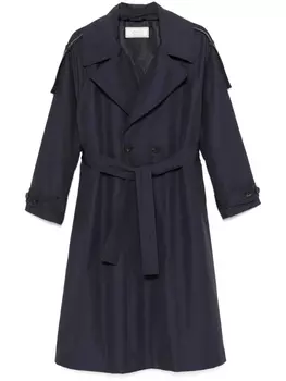 Тренч с бисером Peserico, синий