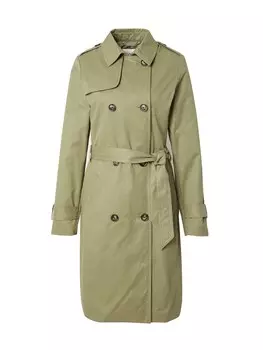 Тренч s.Oliver Between-Seasons Coat, оливковый