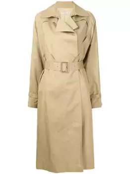 Тренч с поясом Boyarovskaya, коричневый