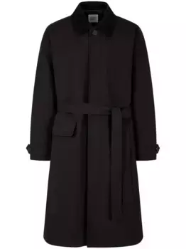 Тренч с поясом STUDIO TOMBOY, черный