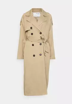 Тренч Selected Femme, бежевый
