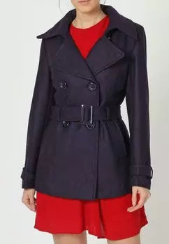 Тренч Sense, темно-фиолетовый