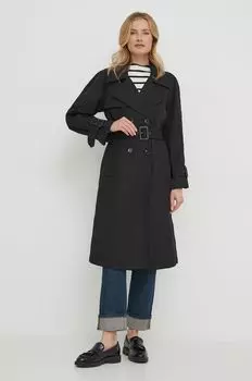 Тренч Sisley, черный