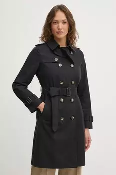 Тренч Sisley, черный