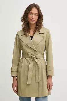 Тренч Sisley, зеленый