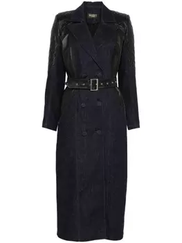 Тренч со вставками MITILIANE COUTURE, черный