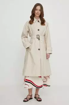 Тренч Somerland Barbour, бежевый