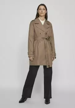 Тренч TAILLENGRTEL VILA, цвет walnut
