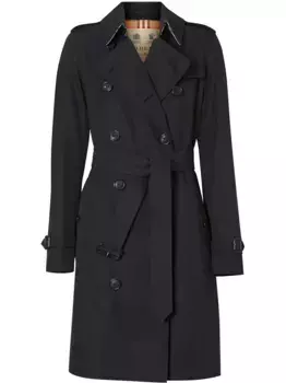 Тренч The Kensington Heritage BURBERRY, синий