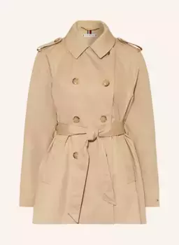 Тренч Tommy Hilfiger, бежевый