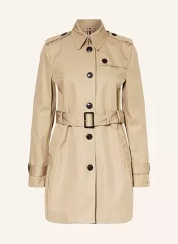 Тренч TOMMY HILFIGER, бежевый