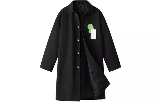 Тренч унисекс Deva States, Черный