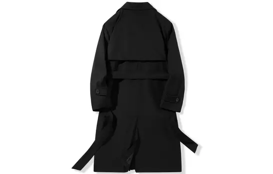 Тренч унисекс FORHUG, Черный