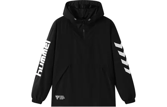 Тренч унисекс Hummel, черный
