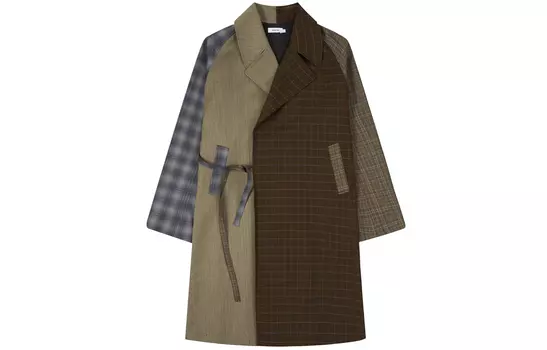 Тренч унисекс Moditec, темно-коричневый