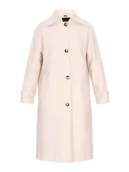 Тренч usha BLACK LABEL, белый