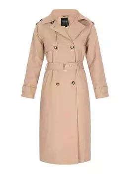 Тренч usha BLACK LABEL, бежевый