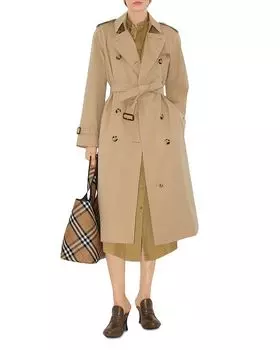 Тренч "Ватерлоо" Burberry, коричневый/бежевый
