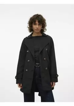 Тренч VMCHLOE Vero Moda, цвет black