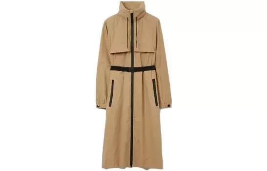 Тренч женский Burberry, бежевый / черный