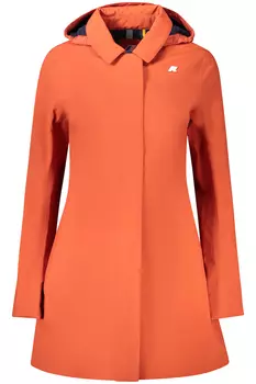 Тренч женский K-Way, красный