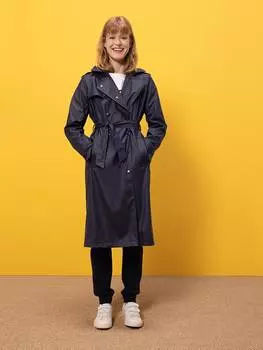 Тренчи PETIT BATEAU, темно-синий