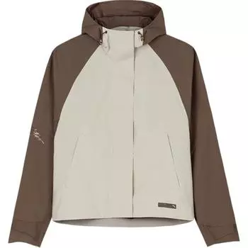 Тренчкот Anta Variety Training Collection, женский, цвета хаки/карамель