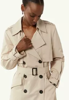 Тренчкот comma, бежевый