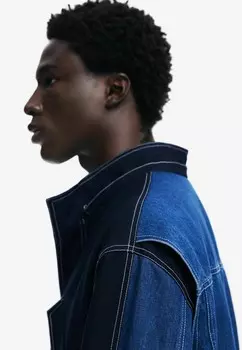 Тренчкот Desigual, синий