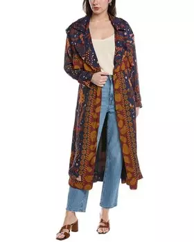 Тренчкот FARM Rio, синий