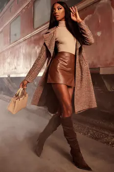 Тренчкот Fashion Nova 79310, ржавчина