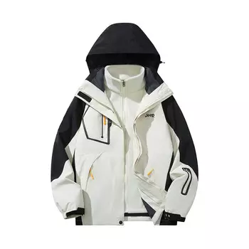 Тренчкот Garden Mori унисекс Jeep, цвет Ivory White