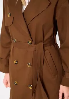 Тренчкот GRETA Ricano, коричневый