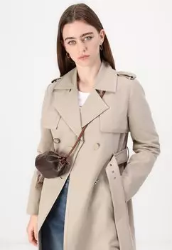 Тренчкот Guess, бежевый