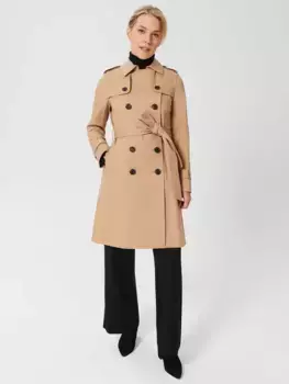 Тренчкот Hobbs Petite Saskia, цвет tan