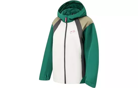 Тренчкот из коллекции Running для женщин «Облака белые, а шторм зеленый» Lining