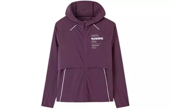 Тренчкот из коллекции Running, женский, фиолетовый Anta