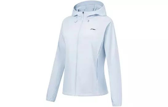 Тренчкот из коллекции Running, женский, Sky Feathers, синий Lining