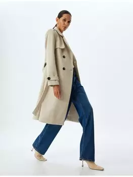 Тренчкот KOTON, экрю