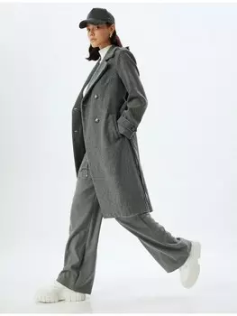 Тренчкот KOTON, антрацит