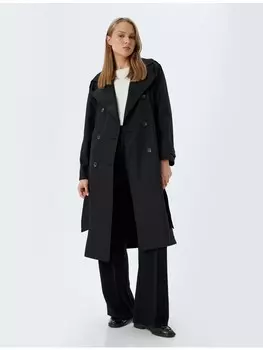 Тренчкот KOTON, черный