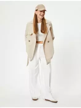 Тренчкот KOTON, цвет stein