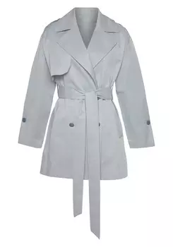 Тренчкот LASCANA Summer Coat, серый