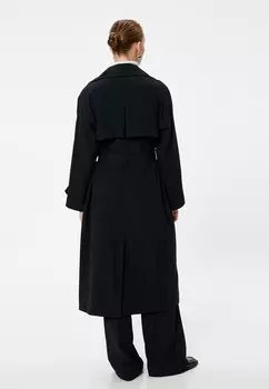 Тренчкот LONG Koton, черный