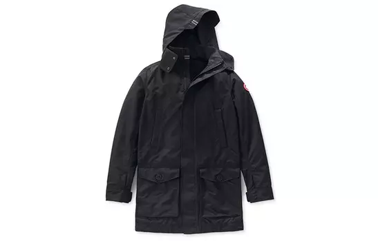 Тренчкот мужской черный Canada Goose