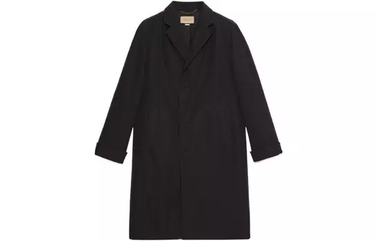 Тренчкот мужской черный Gucci, черный