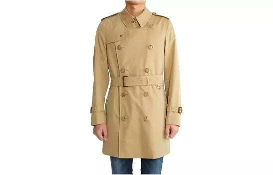 Тренчкот мужской хаки Burberry, хаки