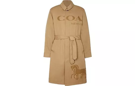 Тренчкот мужской хаки Coach, хаки