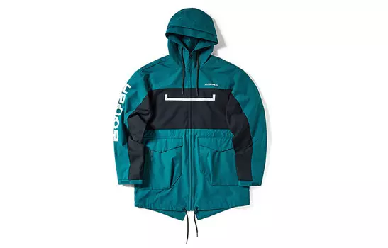 Тренчкот мужской Kappa, черный