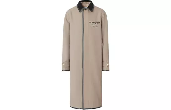 Тренчкот мужской серо-коричневый Burberry, коричневый